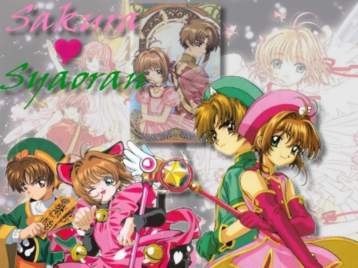 Sakura and Syaoran