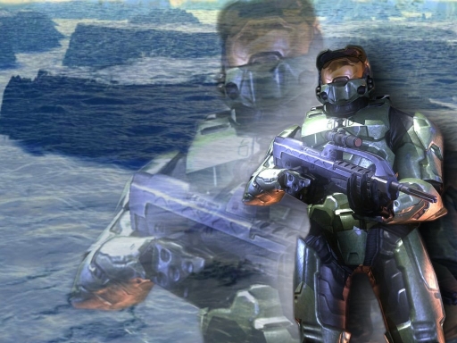 Master Chief Halo 2 blue