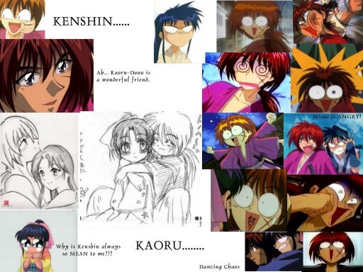 Kenshin and Kaoru