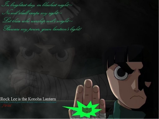 Rock Lee: Konoha Lantern
