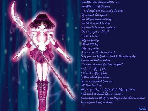 Hotaru Is Defying Gravity