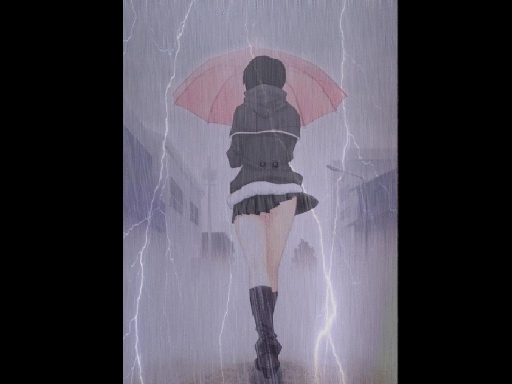 Girl In The Rain