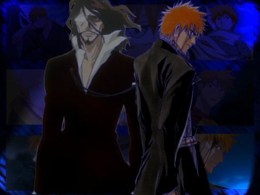Ichigo and Zangetsu