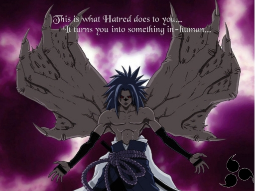 Sasuke : Cursed By His On Hate