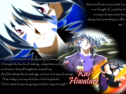 Kai Hiwatari - 'Student of the