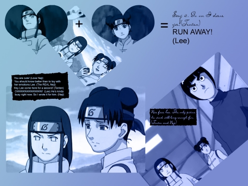 Scrapbook;  Neji, Lee, And Ten