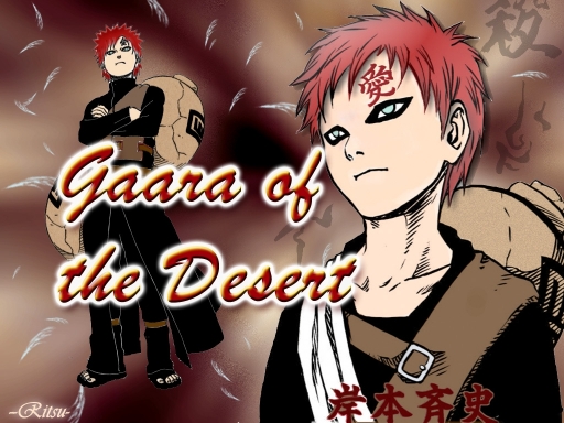 Gaara Of The Desert