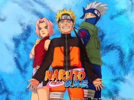 Naruto, Sakura, Kakashi