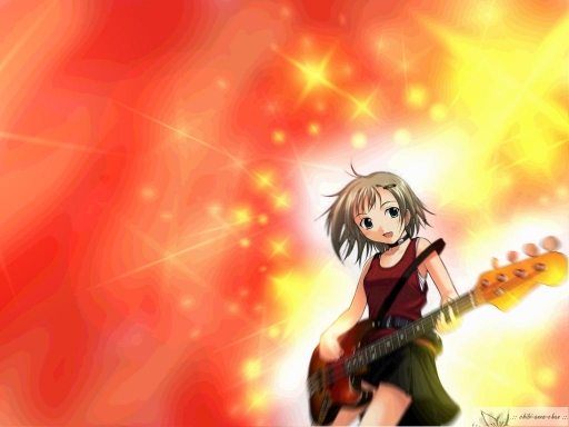 Red Guitar Girl