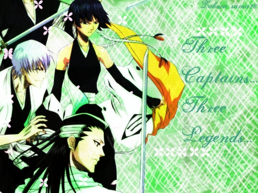 Three Captains, Three Legends