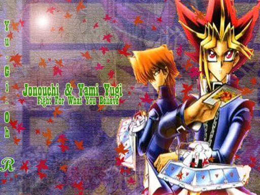 Jonouchi And Yami Yugi