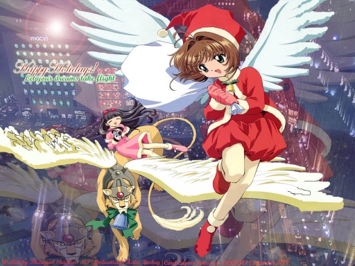 Christmas Card Captor Sakura