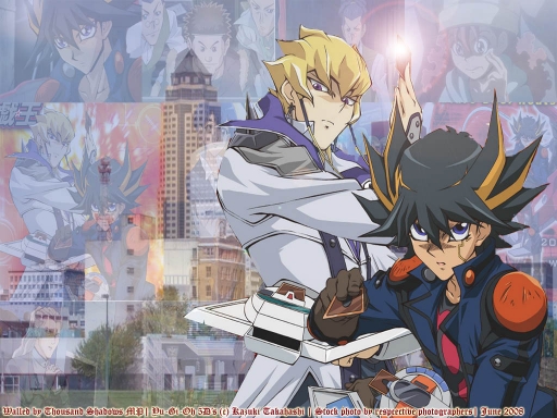 Jack Atlus and Yusei Fudo