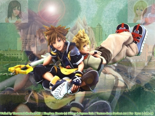 Hanging Out-Sora and Roxas
