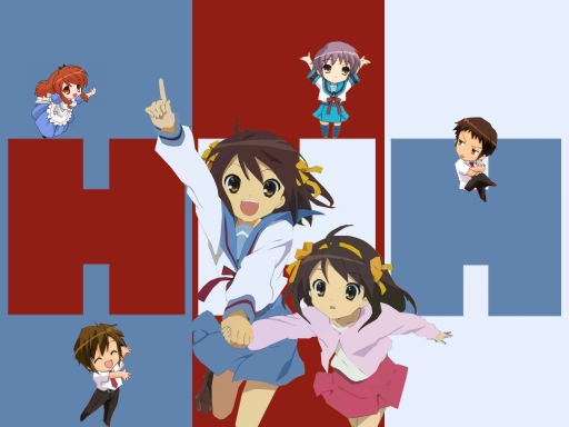 Haruhi Suzumiya Wall