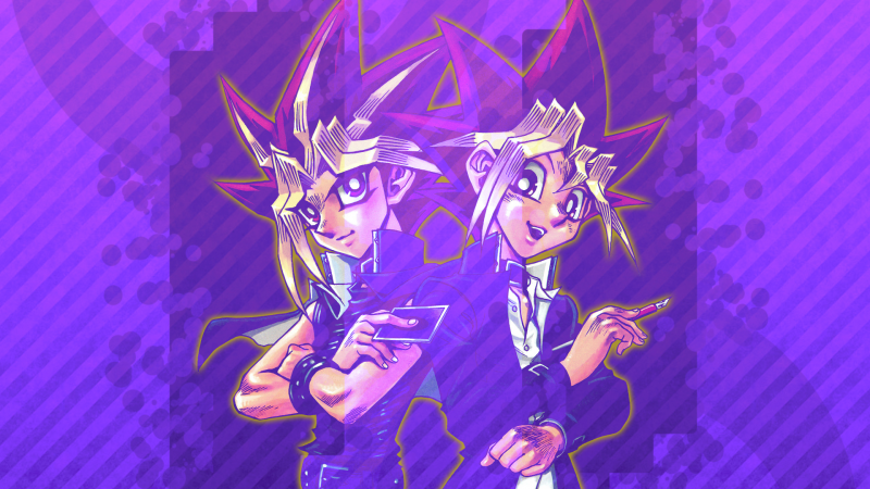 Yugi and Atem