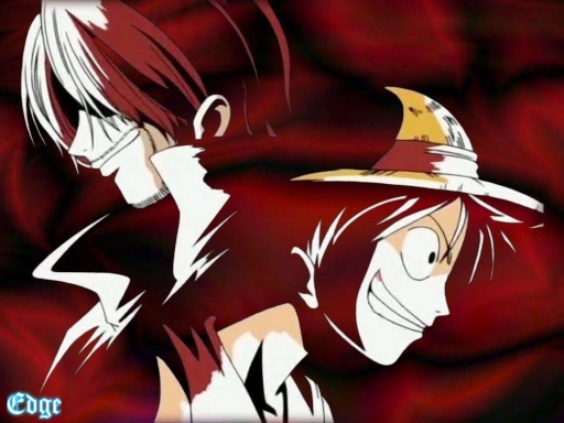 Shanks and Luffy