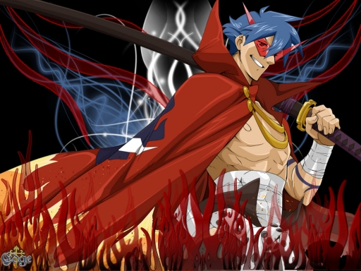 Kamina's Inner Glow