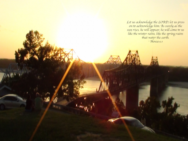 As surely as the sun will rise