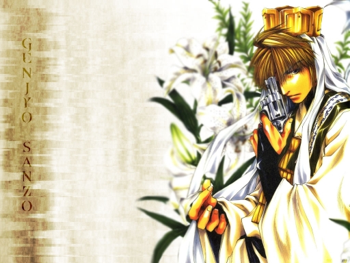 Flowers And The Monk