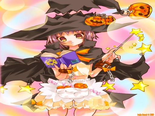 Practicing Halloween Magic