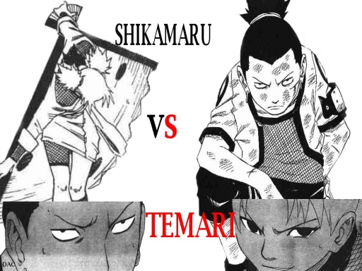Shikamaru vs Temari
