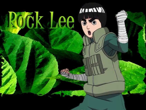 Rock Lee Of The Hidden Leaf
