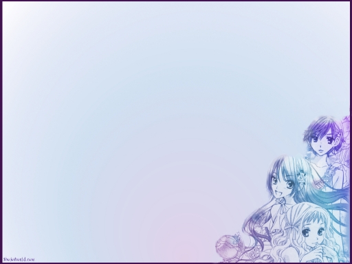 Manga purple and blues