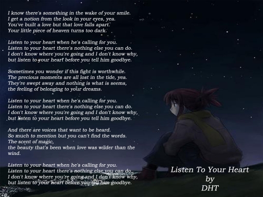 Listen To Your Heart