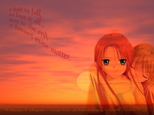 I Had To Fall, To Lose It All.