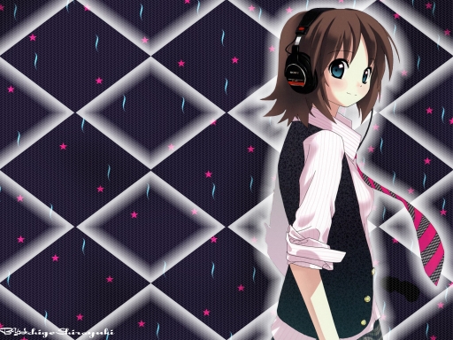 Girl with Headphones