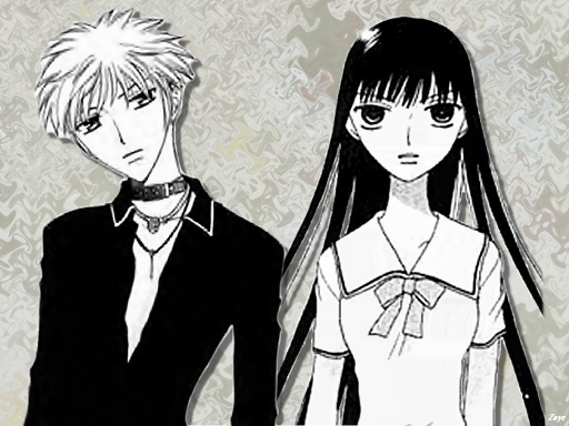 Hatsuharu and Rin Sohma