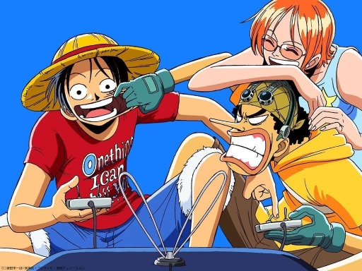 One Piece. Playing Video Games