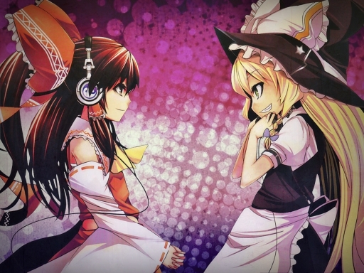 Reimu x Marisa