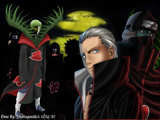 Hidan, Kakuzu,zetsu