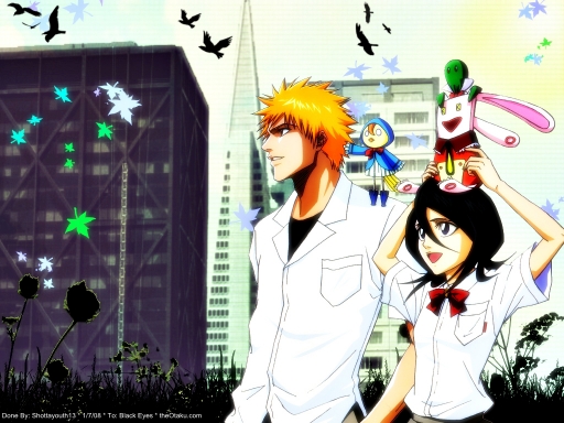 Ichigo and Rukia