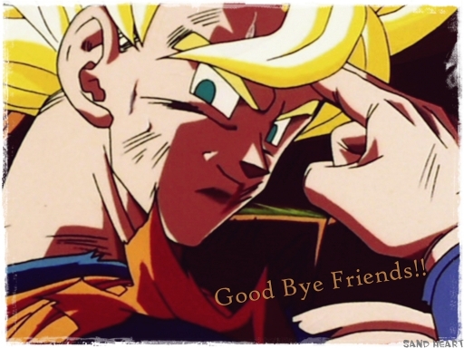 Good Bye Friends !!