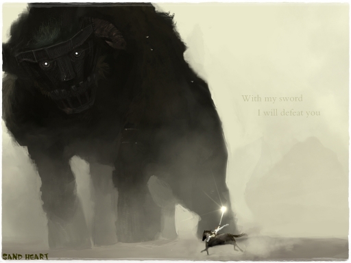 With my sword I will defeat yo