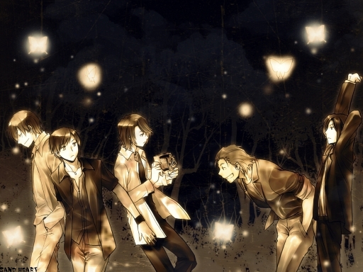 Boys! Walking together