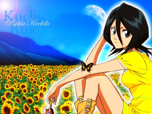 Rukia shines on...