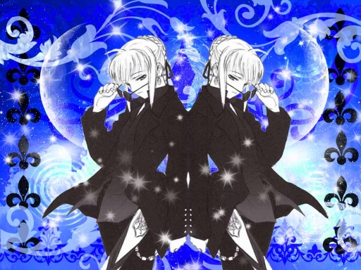 Black and White Saber