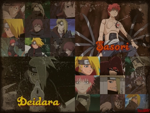 Deidara and Sasori