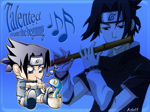 talanted sasuke