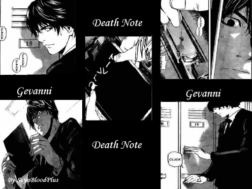 Gevanni Death Note