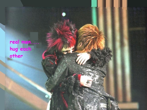 Real Men Hug Each Other Shamel