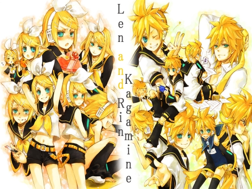 Rin and Len Kagamine