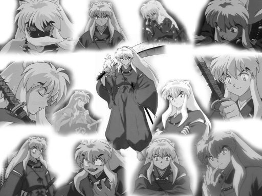 Inuyasha B&W