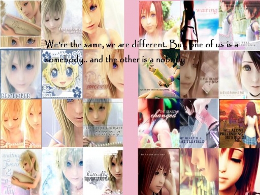 Namine and Kairi