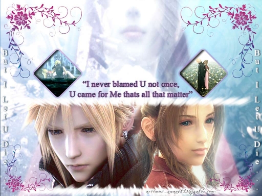 I never blamed u..............