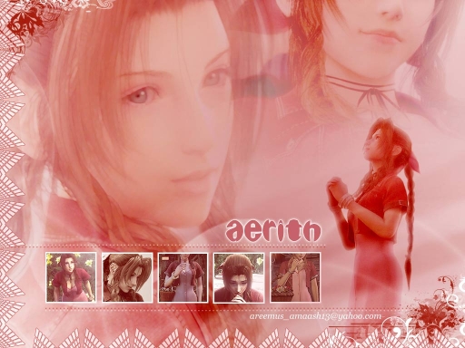Aerith Red walle